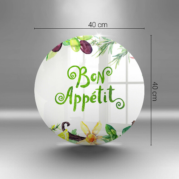 Tocător de bucătărie Inscripție Bon appetit
