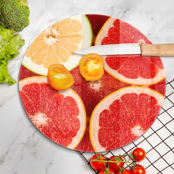 Tocător de bucătărie Felii de grapefruit