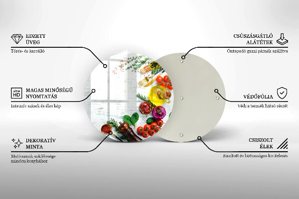 Tocător de bucătărie Legume și condimente