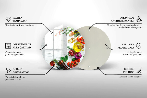 Tocător de bucătărie Legume și condimente