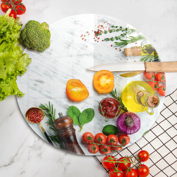 Tocător de bucătărie Legume și condimente