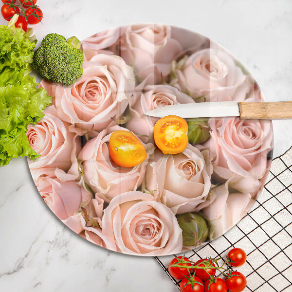 Tocător de bucătărie Buchet de trandafiri delicati