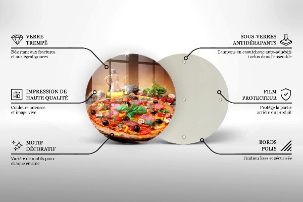 Tocător de bucătărie pizza italiană