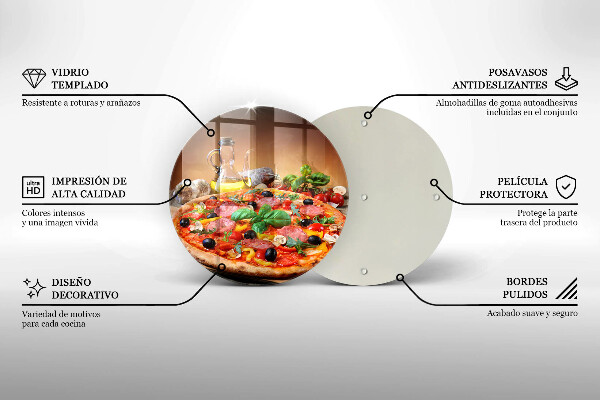 Tocător de bucătărie pizza italiană