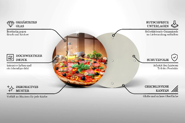 Tocător de bucătărie pizza italiană