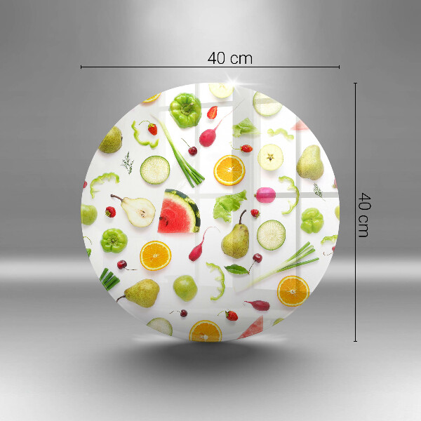 Tocător de bucătărie Model de fructe și legume
