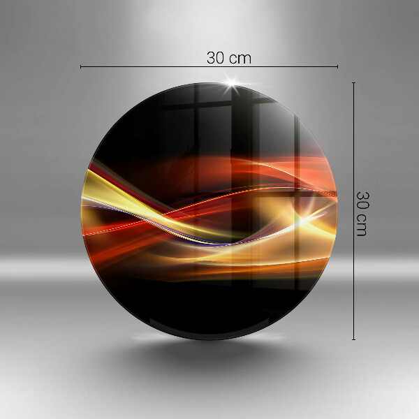 Tocător de bucătărie Fum și lumină abstracte