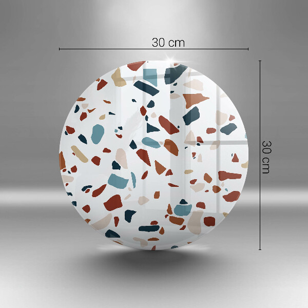 Tocător din sticlă Piatra decorativa