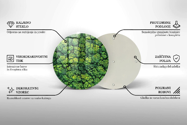 Tocător de bucătărie Plantă de muşchi din natură