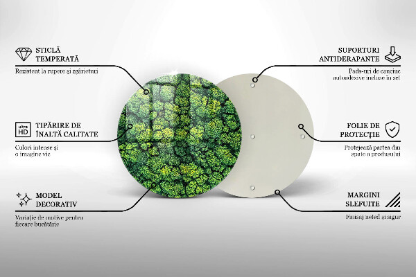 Tocător de bucătărie Plantă de muşchi din natură
