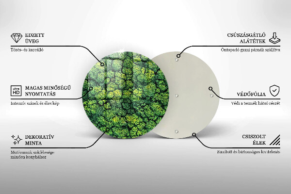 Tocător de bucătărie Plantă de muşchi din natură