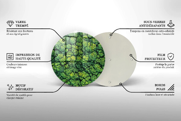 Tocător de bucătărie Plantă de muşchi din natură