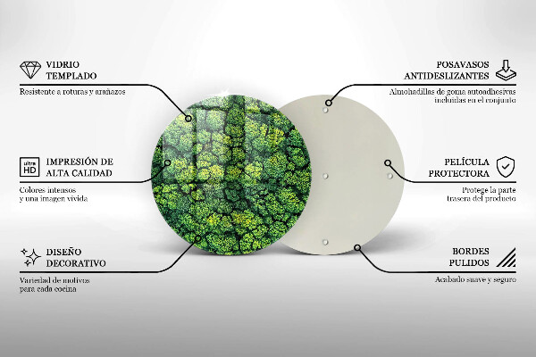 Tocător de bucătărie Plantă de muşchi din natură