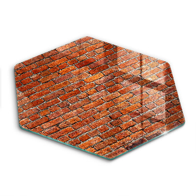 Tocător de bucătărie Perete din zid de cărămidă