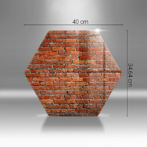 Tocător de bucătărie Perete din zid de cărămidă