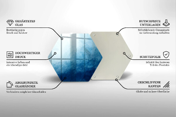 Tocător sticlă Fundal abstract