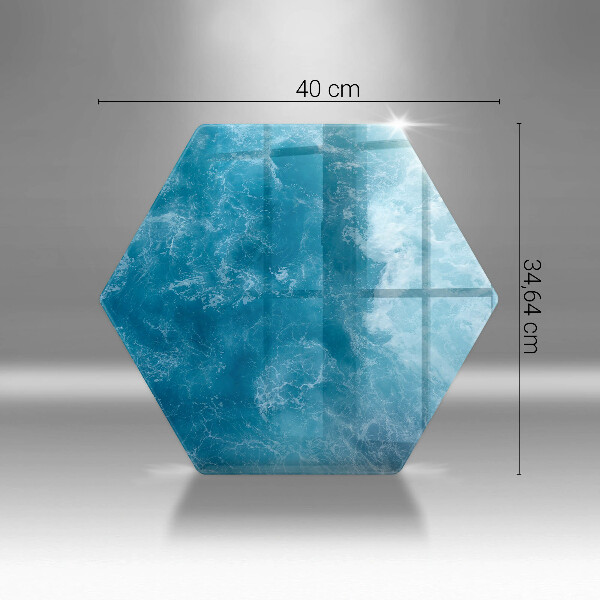 Tocător de bucătărie Apa albastra