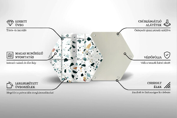 Tocător sticlă Gresie usoara