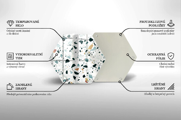 Tocător sticlă Gresie usoara