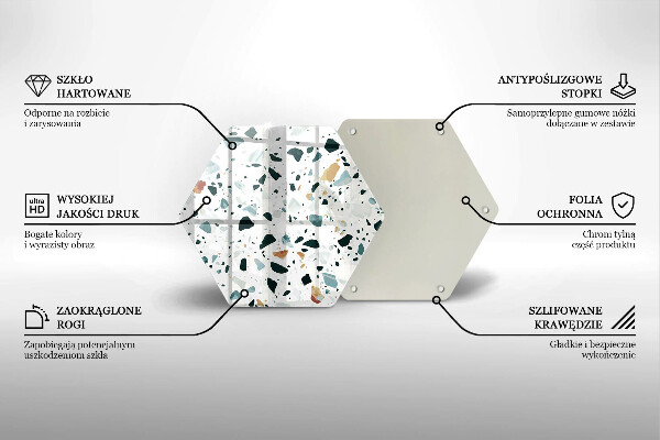 Tocător sticlă Gresie usoara