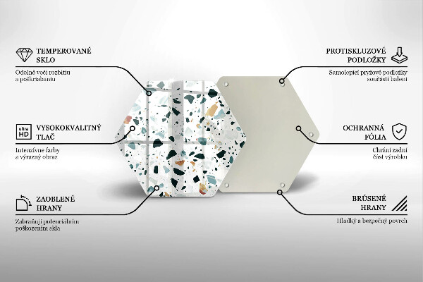 Tocător sticlă Gresie usoara