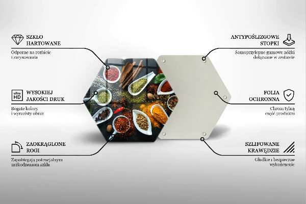 Tocător de bucătărie Condimente de bucătărie