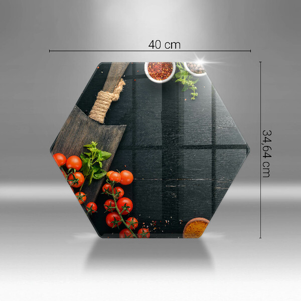 Tocător sticlă roșii cherry