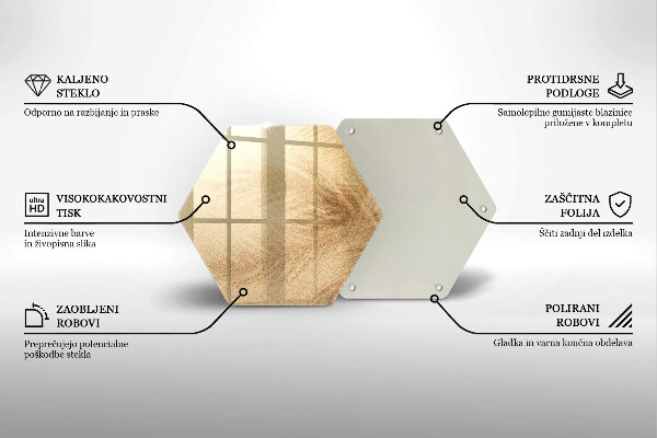 Tocător sticlă Vacanță pe plajă cu nisip