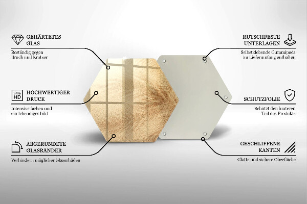 Tocător sticlă Vacanță pe plajă cu nisip