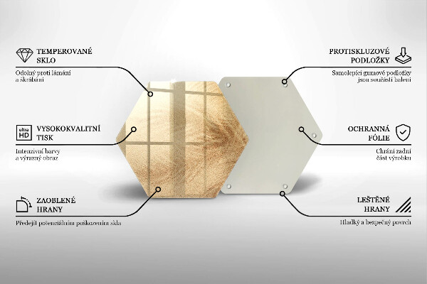 Tocător sticlă Vacanță pe plajă cu nisip