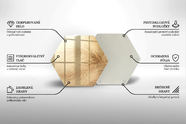 Tocător sticlă Vacanță pe plajă cu nisip