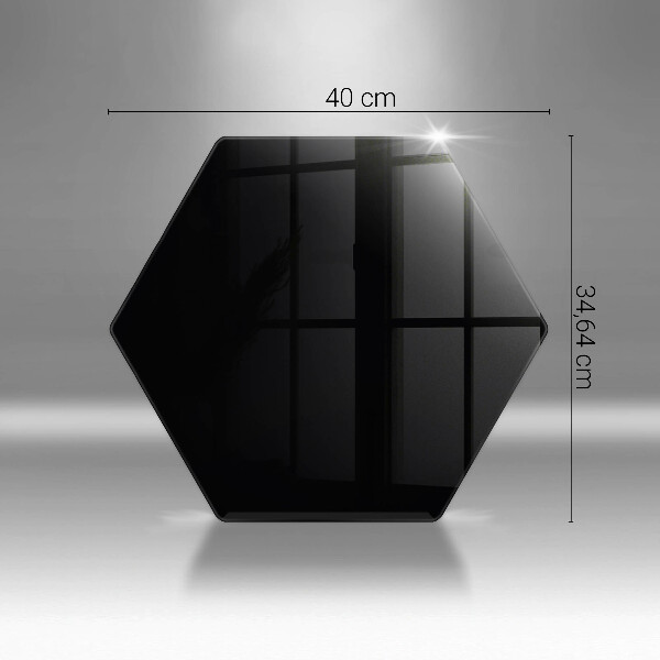 Tocător din sticlă Culoare neagra