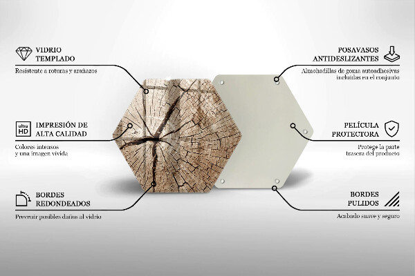 Tocător de bucătărie Secțiune transversală a unui copac