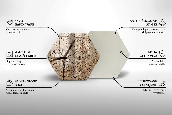 Tocător de bucătărie Secțiune transversală a unui copac