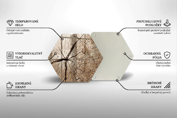 Tocător de bucătărie Secțiune transversală a unui copac