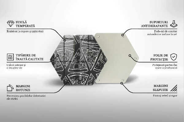 Tocător de bucătărie Ilustrație de pizza