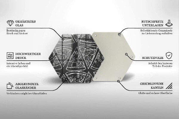 Tocător de bucătărie Ilustrație de pizza