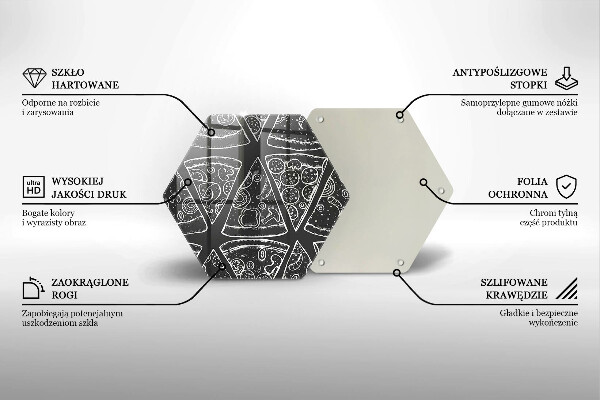 Tocător de bucătărie Ilustrație de pizza