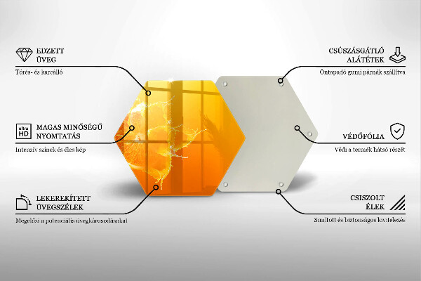 Tocător de bucătărie Fructe portocale suculente