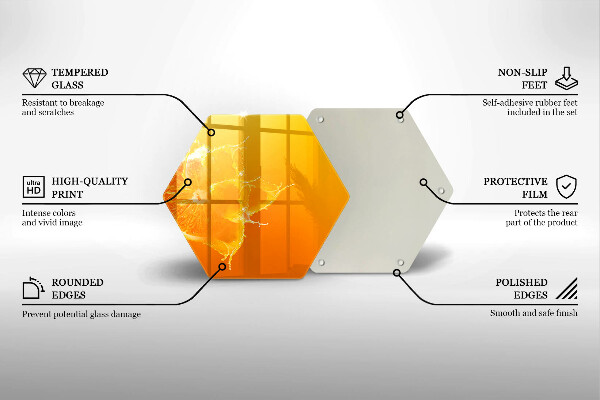 Tocător de bucătărie Fructe portocale suculente