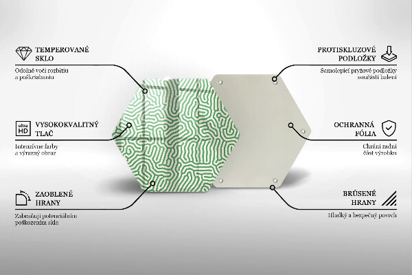 Tocător de bucătărie Linii abstracte