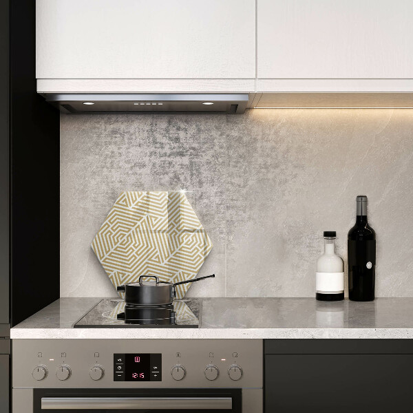 Tocător de bucătărie Linii geometrice