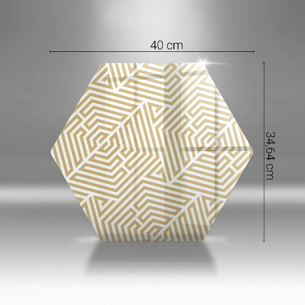 Tocător de bucătărie Linii geometrice