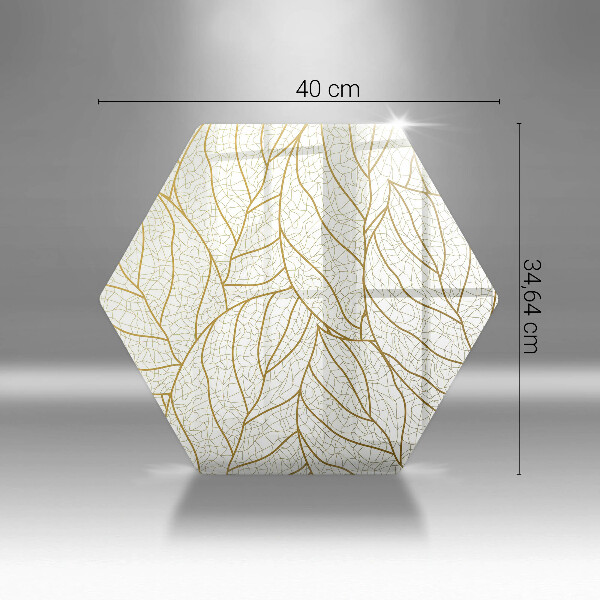 Tocător de bucătărie Model de frunze în linie