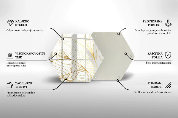 Tocător de bucătărie Model de linii moderne
