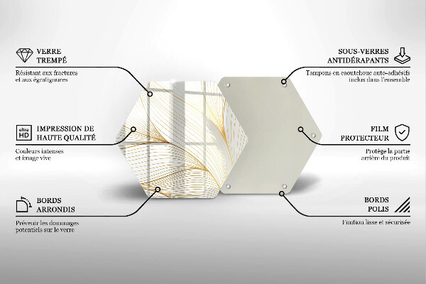 Tocător de bucătărie Model de linii moderne