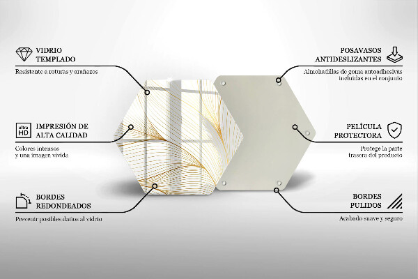 Tocător de bucătărie Model de linii moderne