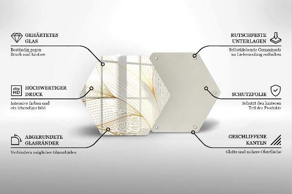 Tocător de bucătărie Model de linii moderne