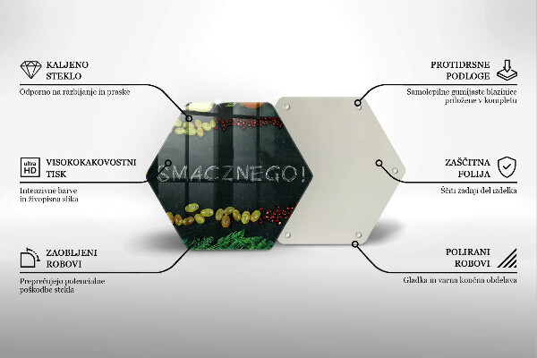 Tocător de bucătărie Inscripție Poftă bună!