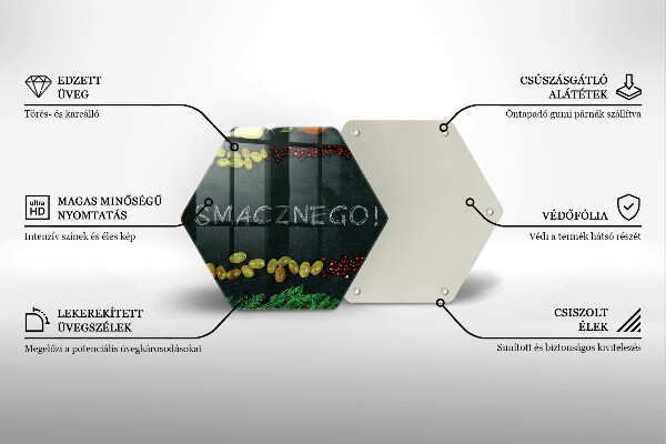 Tocător de bucătărie Inscripție Poftă bună!